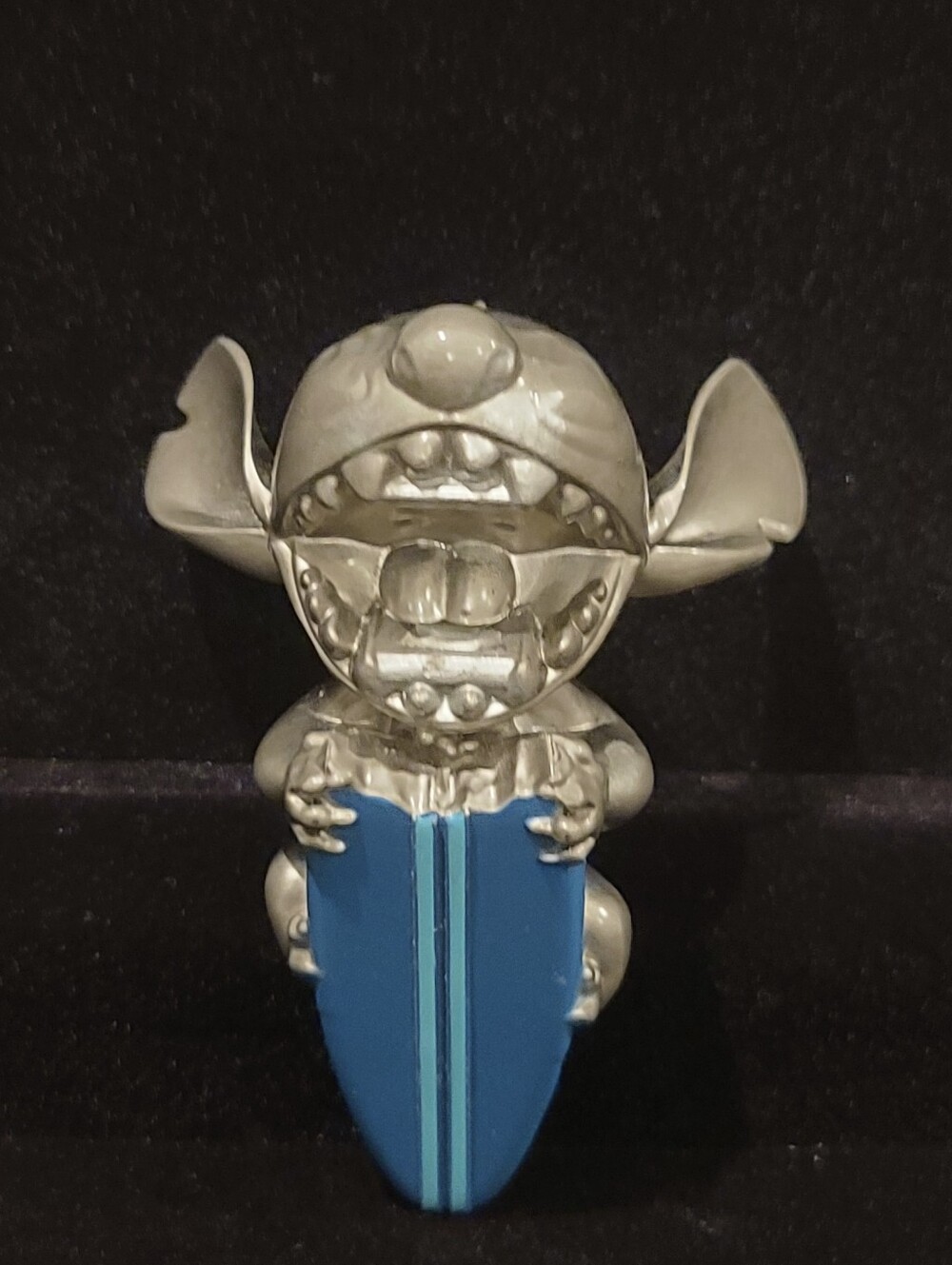 Disney Stitch Biting Surf Board Metal Bottle Opener EUC